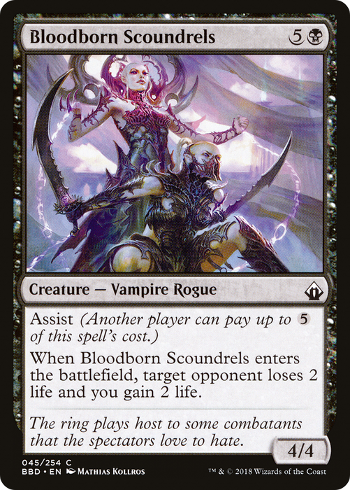 Bloodborn Scoundrels (BBD-045) - common - Foil