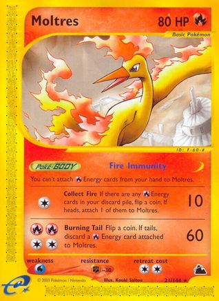 Moltres (021) - S  - Rare