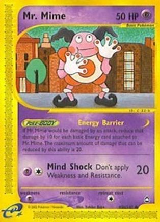 Mr. Mime (95b) (95b/147) - A  - Common - Reverse Holofoil