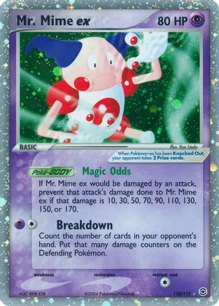 Mr. Mime ex (110/112) - FL  - Ultra Rare