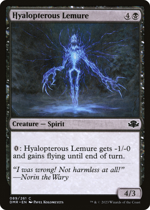 Hyalopterous Lemure (DMR-089) - common - Foil