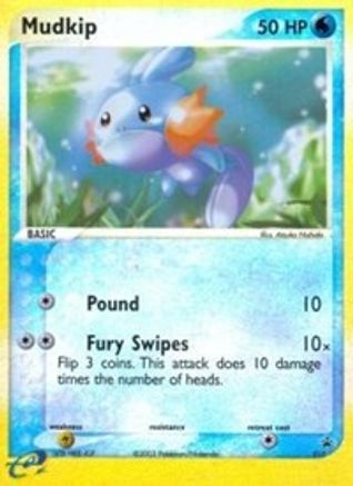Mudkip (010) - NP  - Promo - Reverse Holofoil