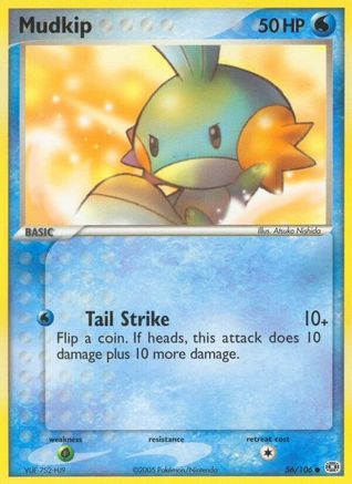 Mudkip (056/106) - E  - Common - Reverse Holofoil