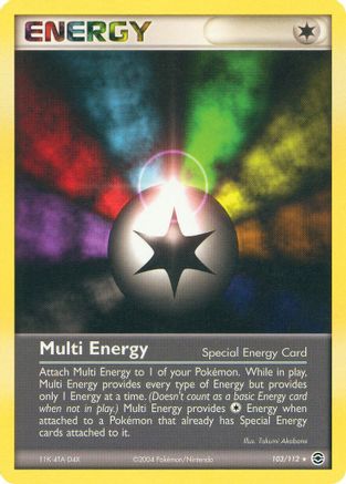 Multi Energy (103) - FL  - Rare - Reverse Holofoil