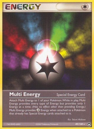 Multi Energy () - PK - Rare - Reverse Holofoil