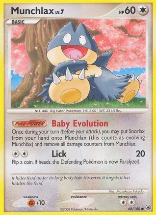 Munchlax (068/100) - MD  - Common