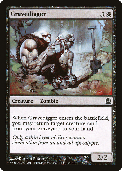 Gravedigger (CMD-086) - common