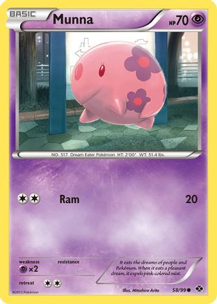 Munna (058) - ND  - Common - Reverse Holofoil