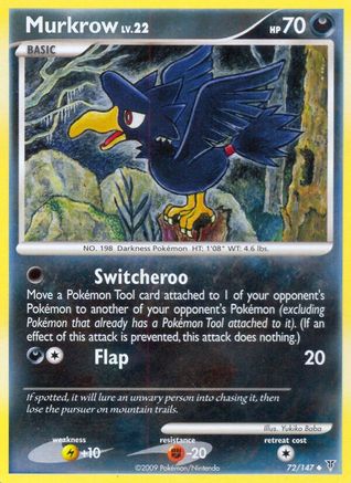 Murkrow (072) - SV  - Uncommon
