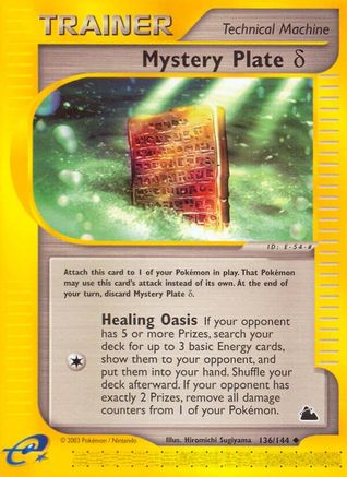 Mystery Plate Delta (136) - S  - Uncommon