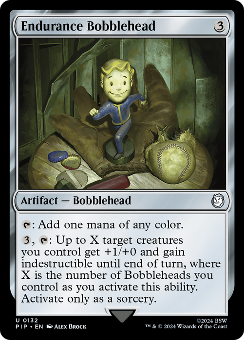 Endurance Bobblehead (PIP-132) - uncommon - Foil