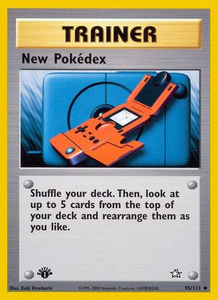 New Pokedex (095/111) - NG  - Uncommon - Unlimited