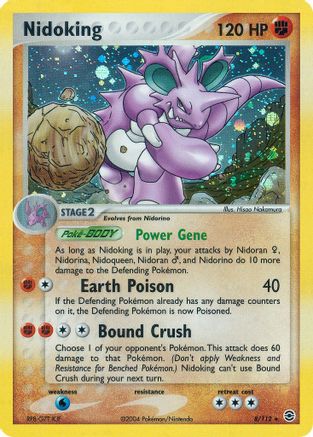 Nidoking (008) - FL  - Holo Rare - Holofoil