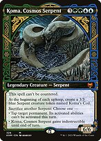 Koma, Cosmos Serpent (KHM-326) - mythic: (Showcase)