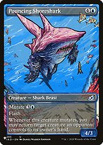 Pouncing Shoreshark (LIST-IKO-285) - uncommon: (Showcase)