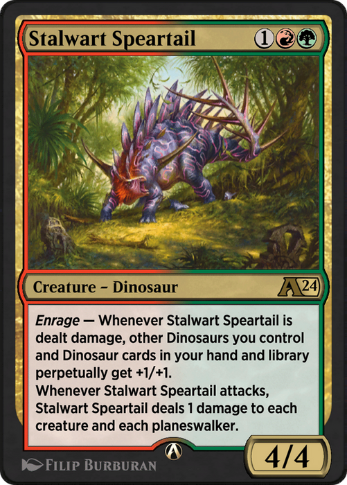 Stalwart Speartail (YLCI-029) - rare