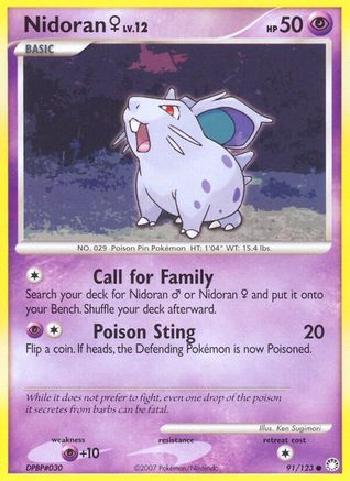 Nidoran F (091/123) - MT  - Common