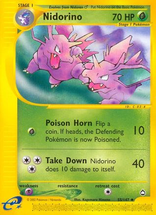 Nidorino (055/147) - A  - Uncommon