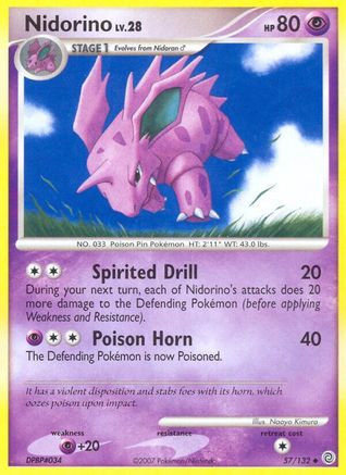 Nidorino (057) - SW  - Uncommon - Reverse Holofoil