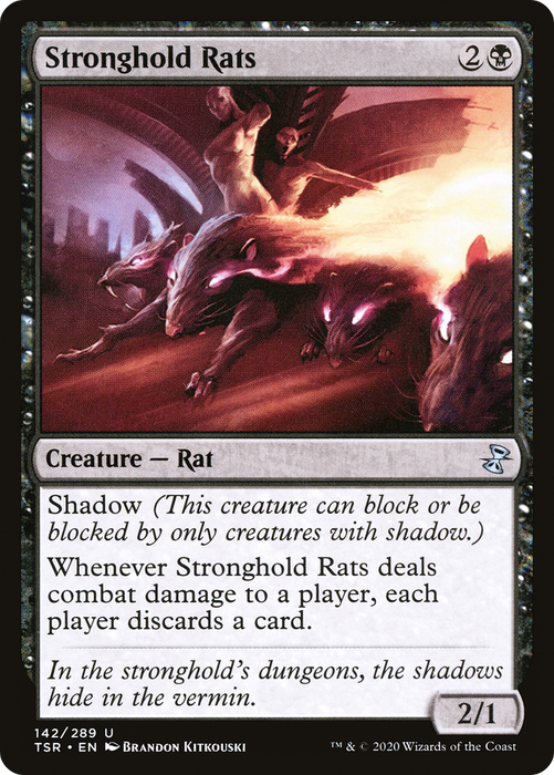 Stronghold Rats (TSR-142) - uncommon - Foil