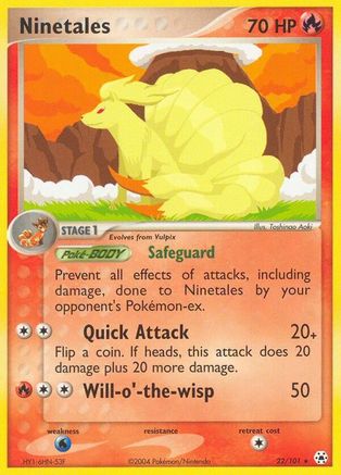 Ninetales (022) - HL  - Rare