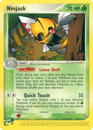 Ninjask (018/97) - D  - Rare
