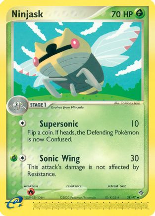 Ninjask (038/97) - D  - Uncommon