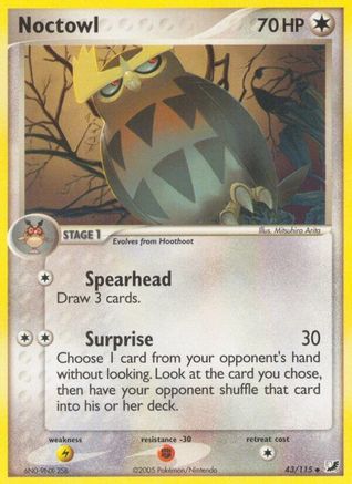 Noctowl (043) - UF  - Uncommon
