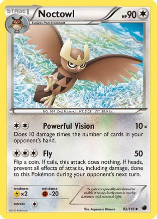 Noctowl (092) - PF  - Uncommon