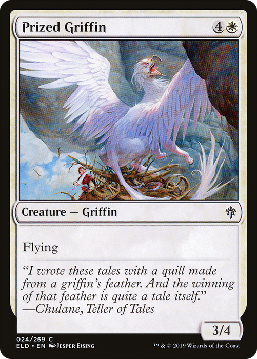 Prized Griffin (ELD-024) - common - Foil