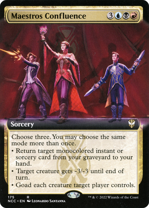 Maestros Confluence (NCC-175) - rare: (Extended Art)