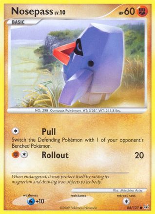 Nosepass (084) - P  - Common