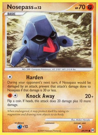 Nosepass (069) - A  - Common - Reverse Holofoil