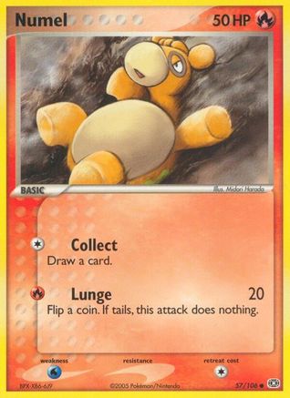 Numel (057/106) - E  - Common - Reverse Holofoil