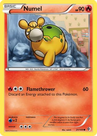 Numel (021) - BC  - Common - Reverse Holofoil