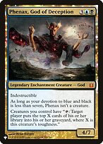 Phenax, God of Deception (LIST-BNG-152) - mythic: (enchantment)