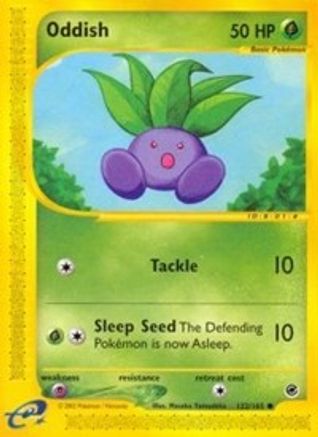 Oddish (122/165) - E  - Common