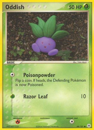 Oddish (068/101) - HL  - Common
