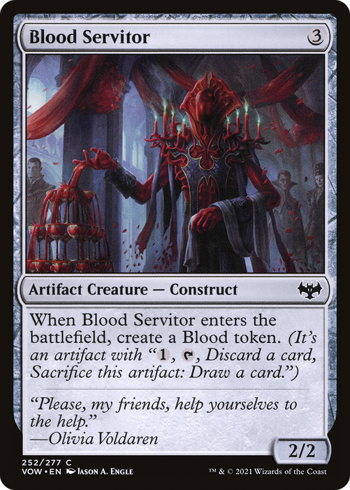 Blood Servitor (VOW-252) - common - Foil