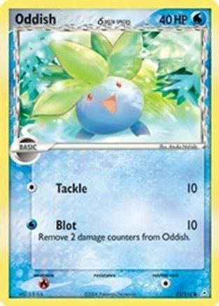 Oddish (Delta Species) (073/110) - HP  - Common