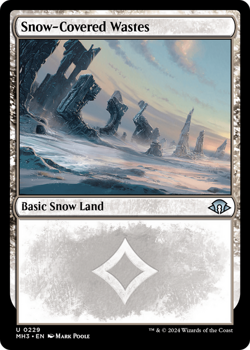Snow-Covered Wastes (MH3-229) - uncommon: (snow)