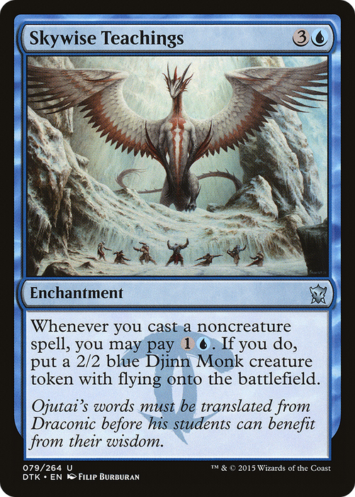 Skywise Teachings (DTK-079) - uncommon - Foil