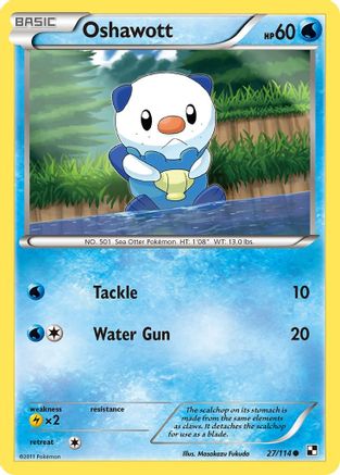 Oshawott (27) (027/114) - BAW  - Common