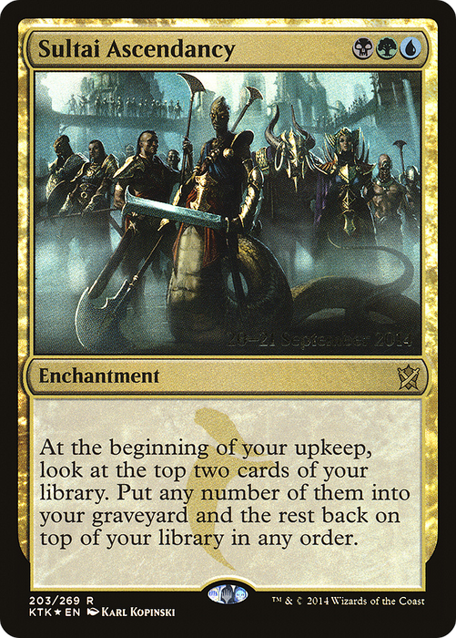 Sultai Ascendancy (PRE-203S) - rare - Foil