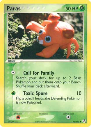 Paras (072/112) - FL  - Common