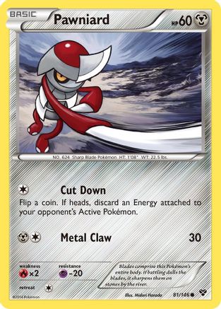 Pawniard (081) - XBS  - Common - Reverse Holofoil