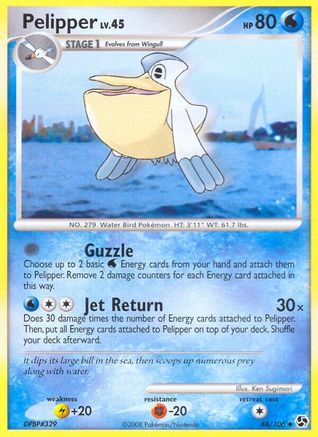 Pelipper (048) - GE  - Uncommon - Reverse Holofoil