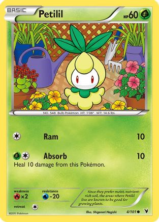 Petilil (004) - NV  - Common - Reverse Holofoil