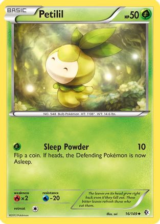Petilil (016) - BC  - Common - Reverse Holofoil