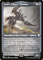 Armix, Filigree Thrasher (CMR-563) - uncommon - Etched Foil